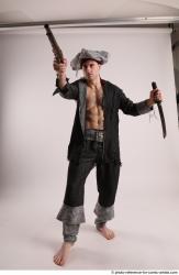 JACK PIRATE WITH GUN AND DAGGER 